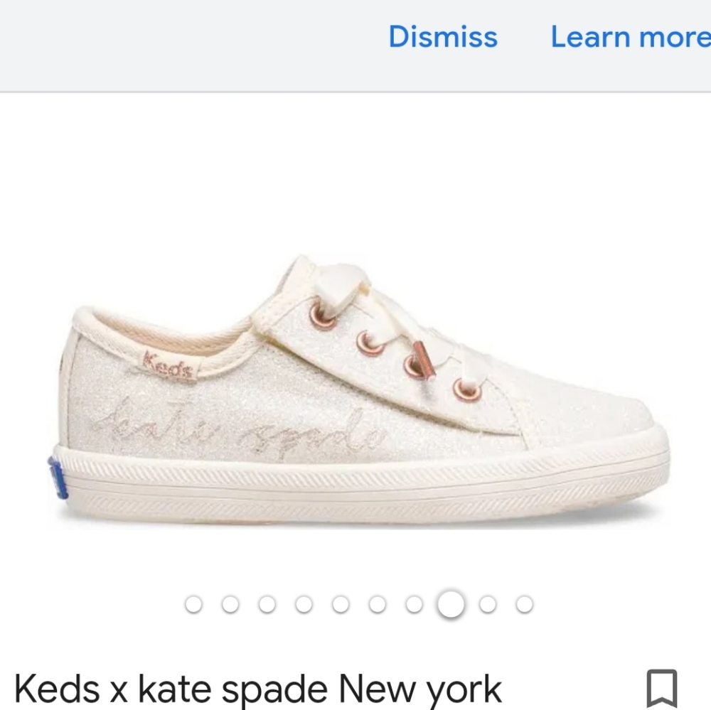 Keds x Kate Spade toddler shoes sz 9.5